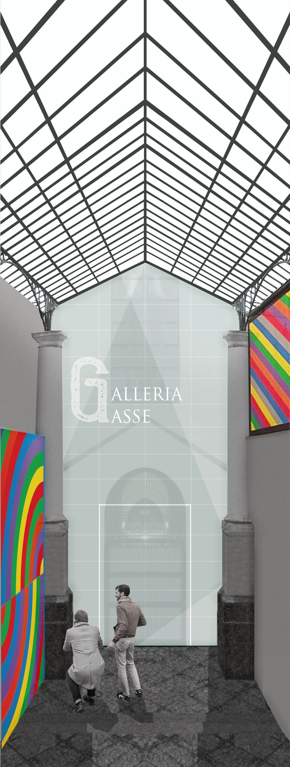 Galleria Gasse - parete vetrata